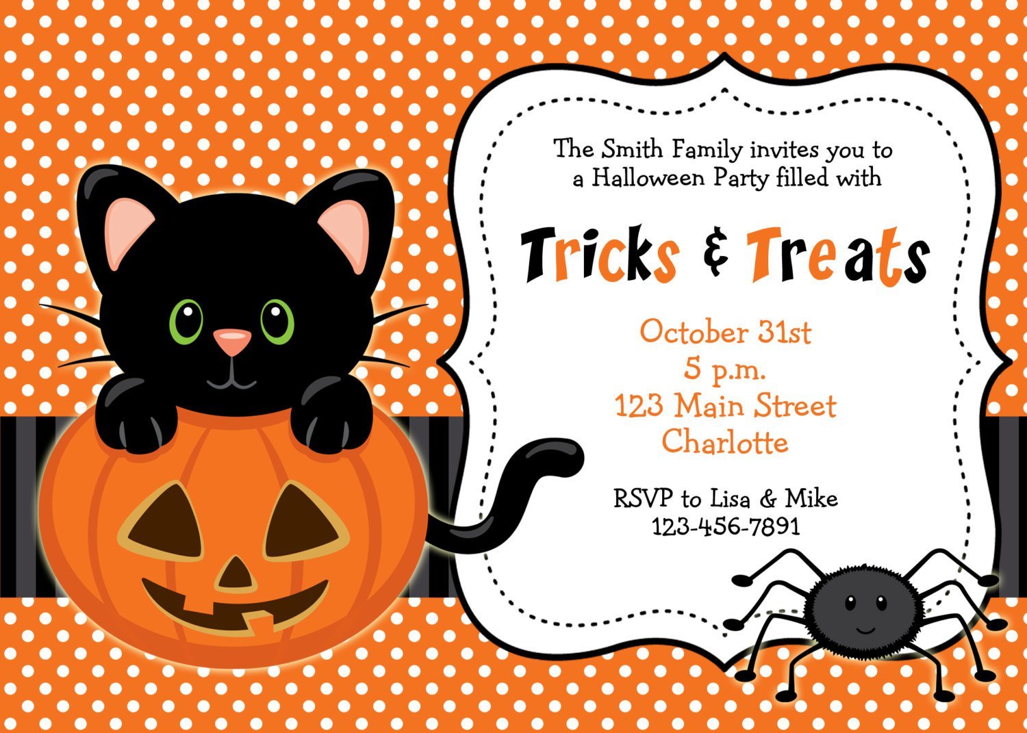 Halloween Invitation Templates Free