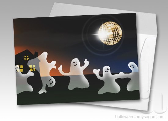 Halloween Pool Party Invitations
