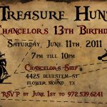 Halloween Scavenger Hunt Invitation