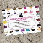 Handbag Invitations