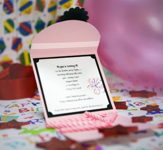 Handmade Birthday Invitations