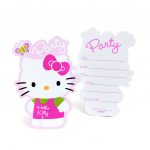 Hello Kitty Party Invitations Templates
