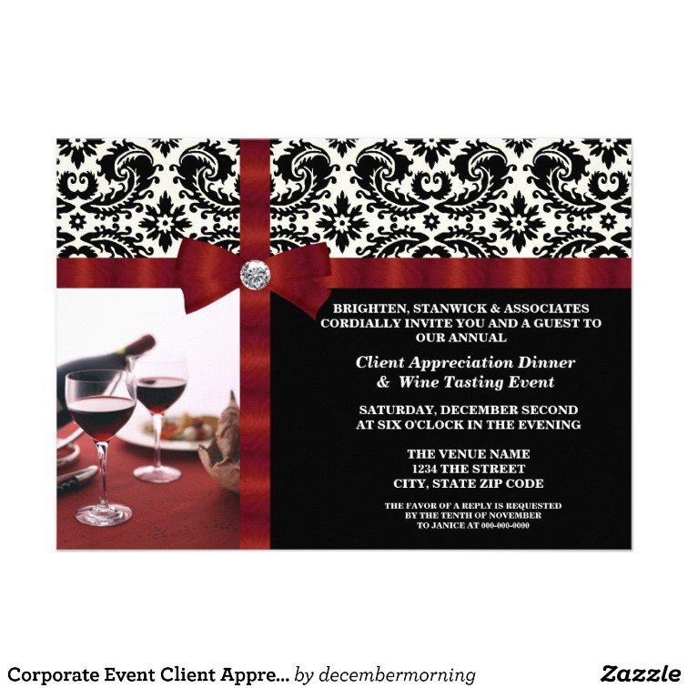 Holiday Event Invitations