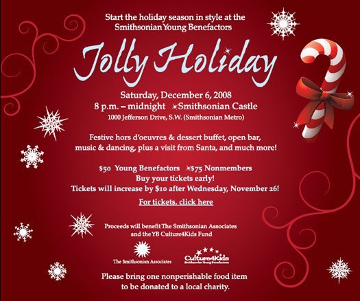 Holiday Invitation Samples