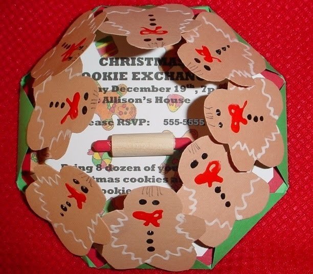 Homemade Christmas Party Invitations Ideas