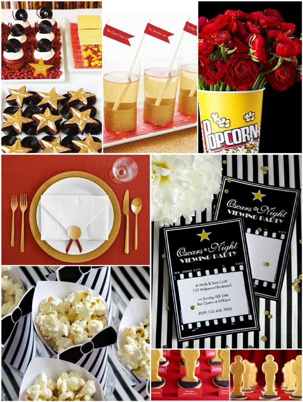 Homemade Oscar Invitations