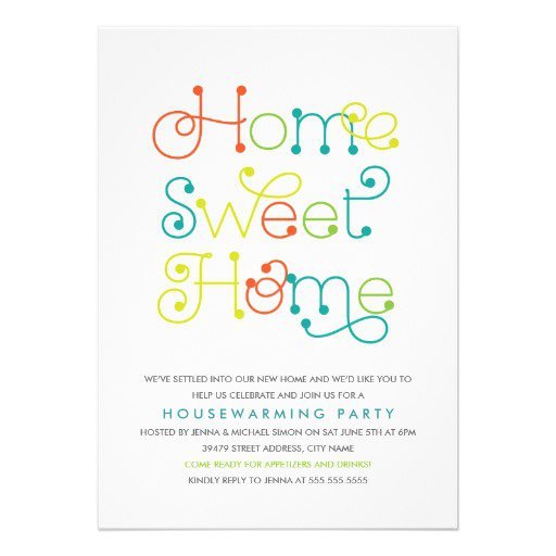 Housewarming Invitation Wording