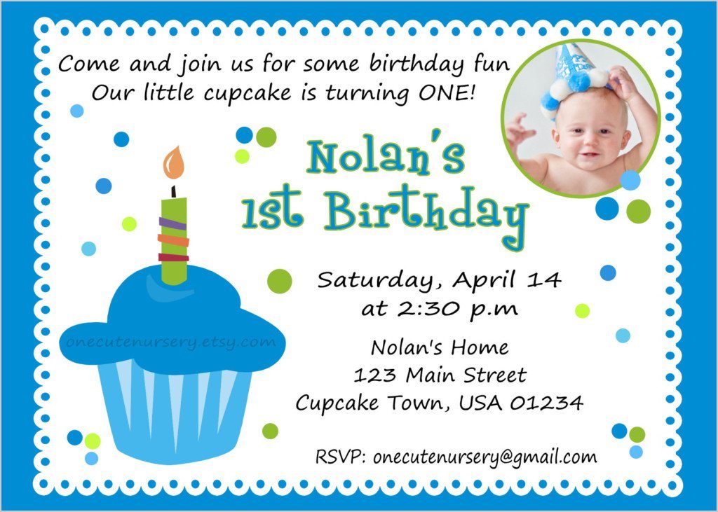 Indian Baby 1st Birthday Invitation Wording