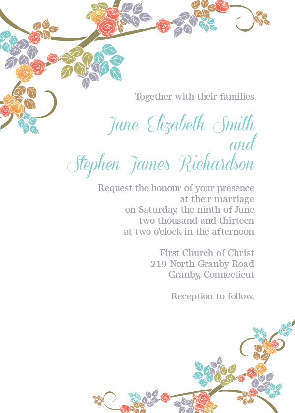 Invitation Borders Templates