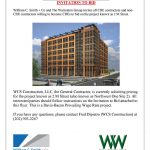 Invitation To Bid Construction Project