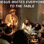 Jesus Invitation To The Table
