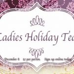 Ladies Tea Invitations Sample