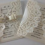 Laser-cut Wedding Invitations Lace