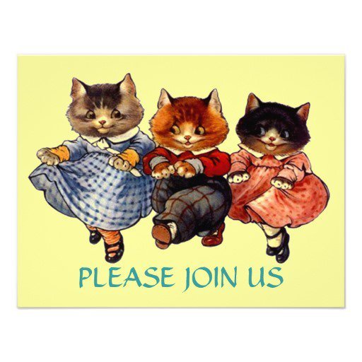 Line Dancing Party Invitations