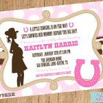 Little Cowgirl Invitations