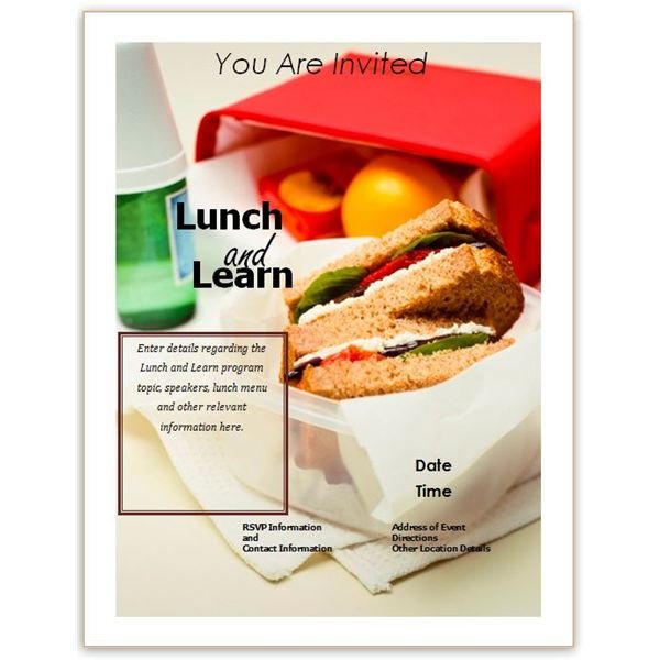 Lunch Invitation Templates Free