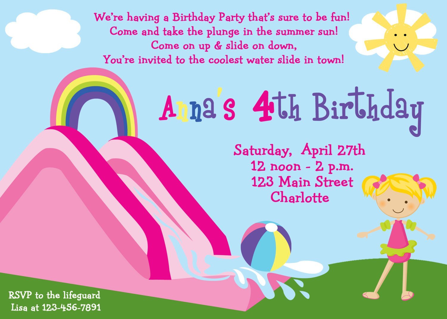 Make Your Own Birthday Invitations