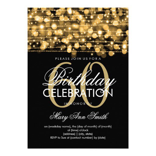 Man Birthday Invitations Templates