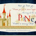 Medieval Birthday Party Invitations