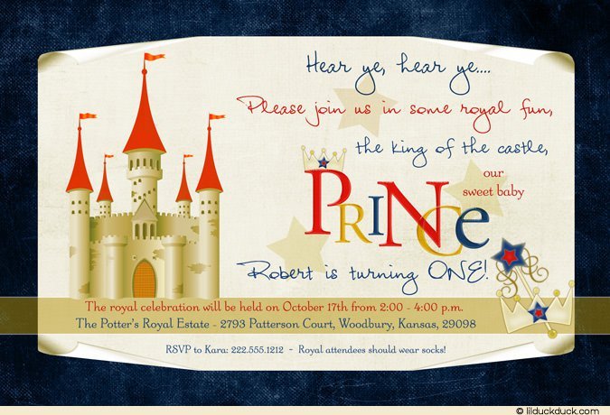 Medieval Birthday Party Invitation Templates
