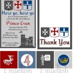 Medieval Party Invitations