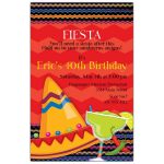 Mexican Fiesta Party Invitations