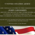 Military Personal Wording For Invitations