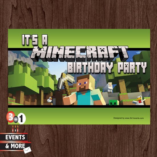 Minecraft Invitations