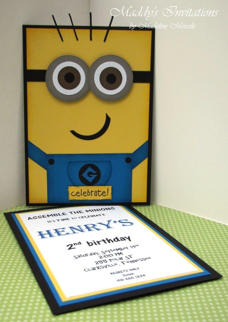 Minion Invitation Maker