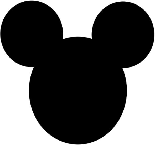 Minnie Mouse Bow Cut Out Template