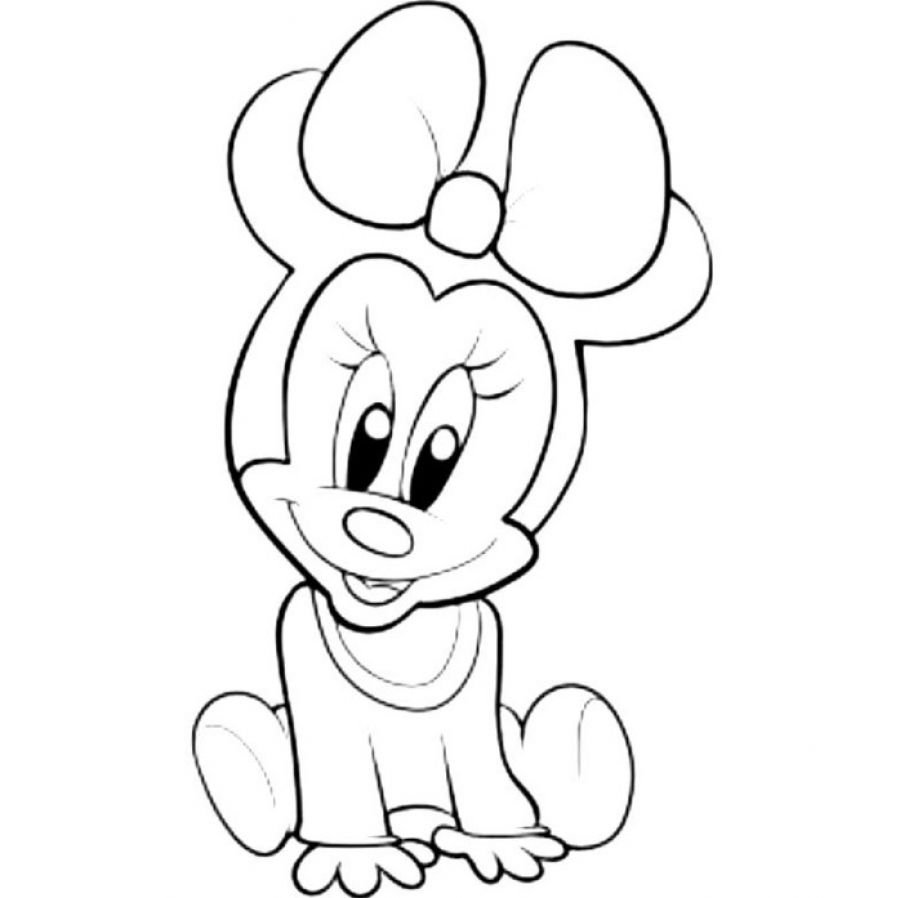 Minnie Mouse Pictures To Print And Color