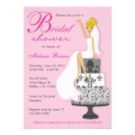 Modern Bridal Shower Invitations