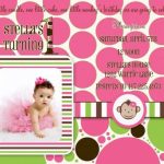 Monkey 1st Birthday Invitations Printable
