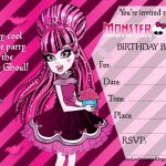Monster High Party Invitations