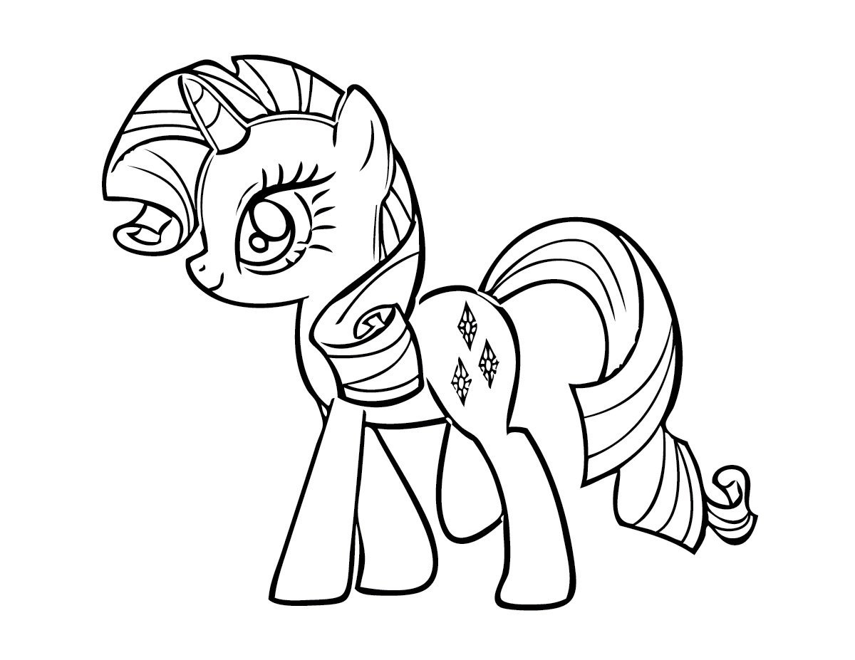 My Little Pony Free Printable Coloring Pages