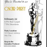 Oscar Invitation Templates