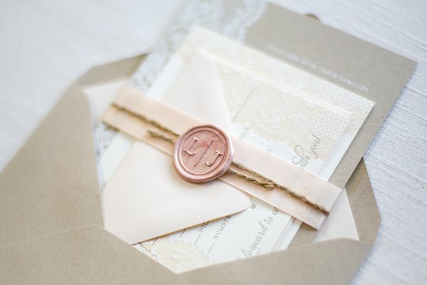 Paper Lace Wedding Invitations
