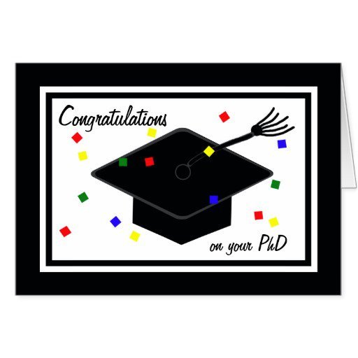 Phd Graduation Party Invitations
