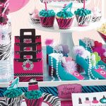 Pink Zebra Party Invitations