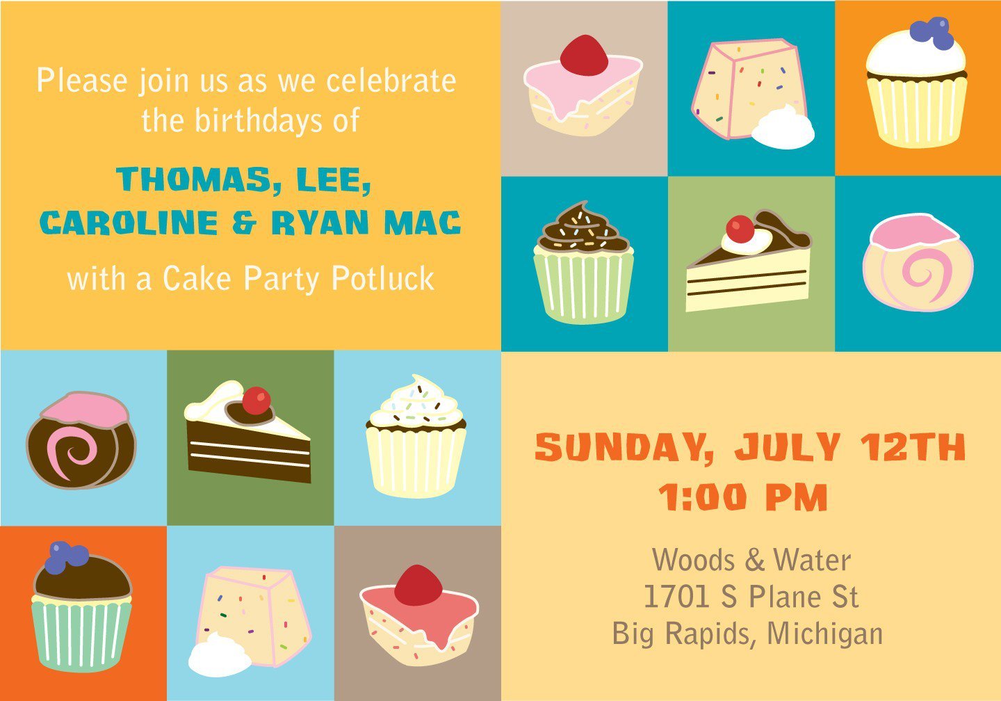 Potluck Invitation Templates Free