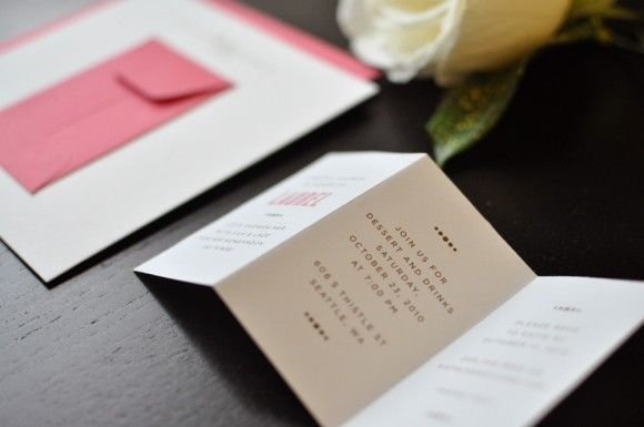 Pretty Bridal Shower Invitations