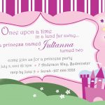 Princess Tea Party Invitations