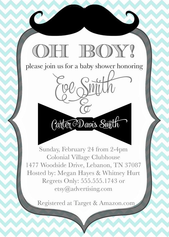 Print Own Baby Shower Invitations