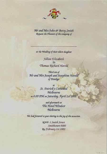 Print Own Wedding Invitations