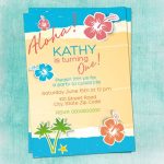 Printable Luau Invitations Free
