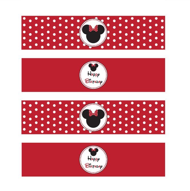 Red Minnie Mouse Birthday Invitations Free Printables