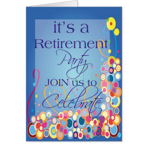 Retirement Party Invitation Templates Free