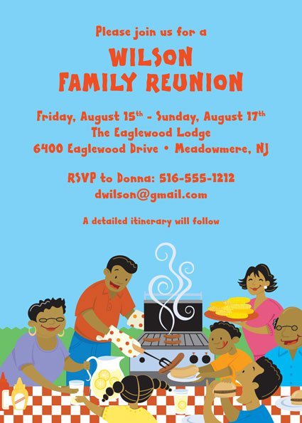 Reunion Party Invitation