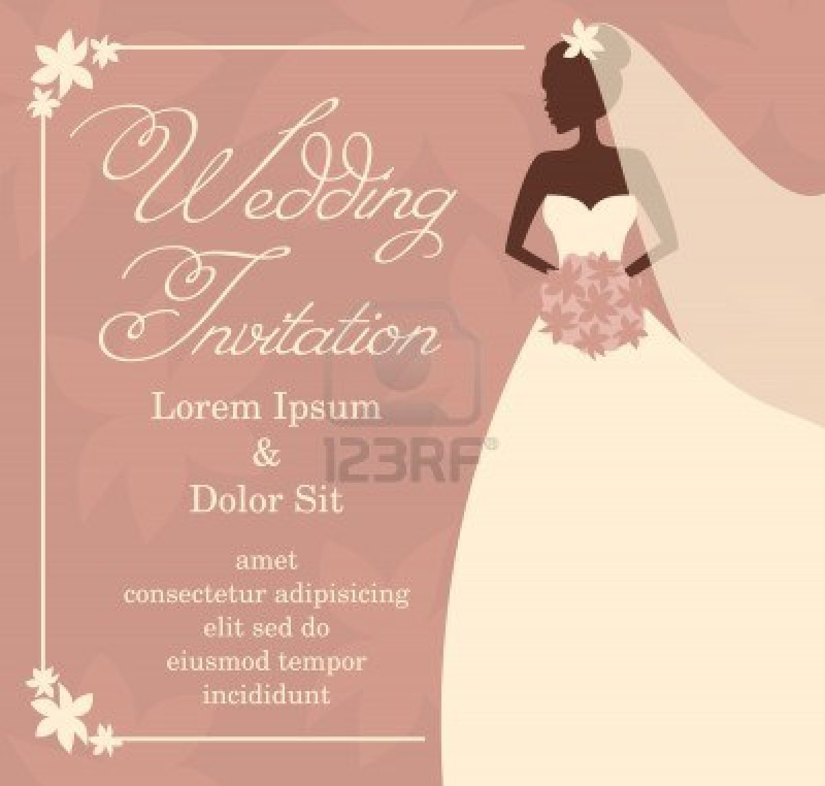 Rustic Bridal Shower Invitation Templates Free