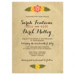 Rustic Wedding Invitation Wording